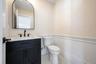 First floor powder room