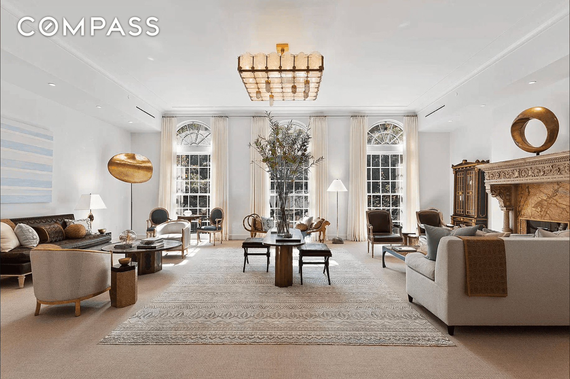 Designed by famed architect, Grosvenor Atterbury in 1901, this 33 wide townhouse features the privacy and exclusivity of a single family home while offering all the conveniences of a full ...