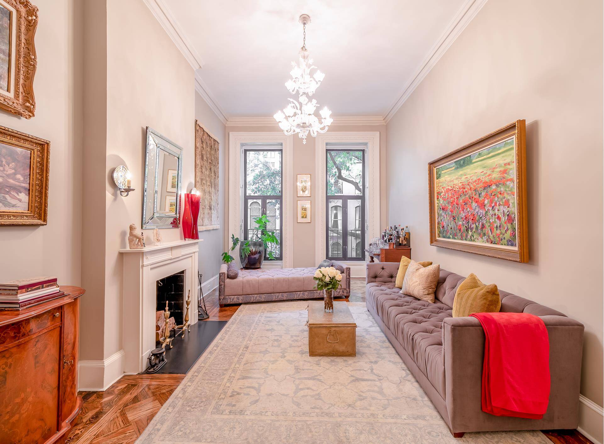 Built in 1857, this five story Anglo Italianate brownstone with approximately 4, 000 square feet above ground plus a full basement is located on the most beautiful tree lined block ...