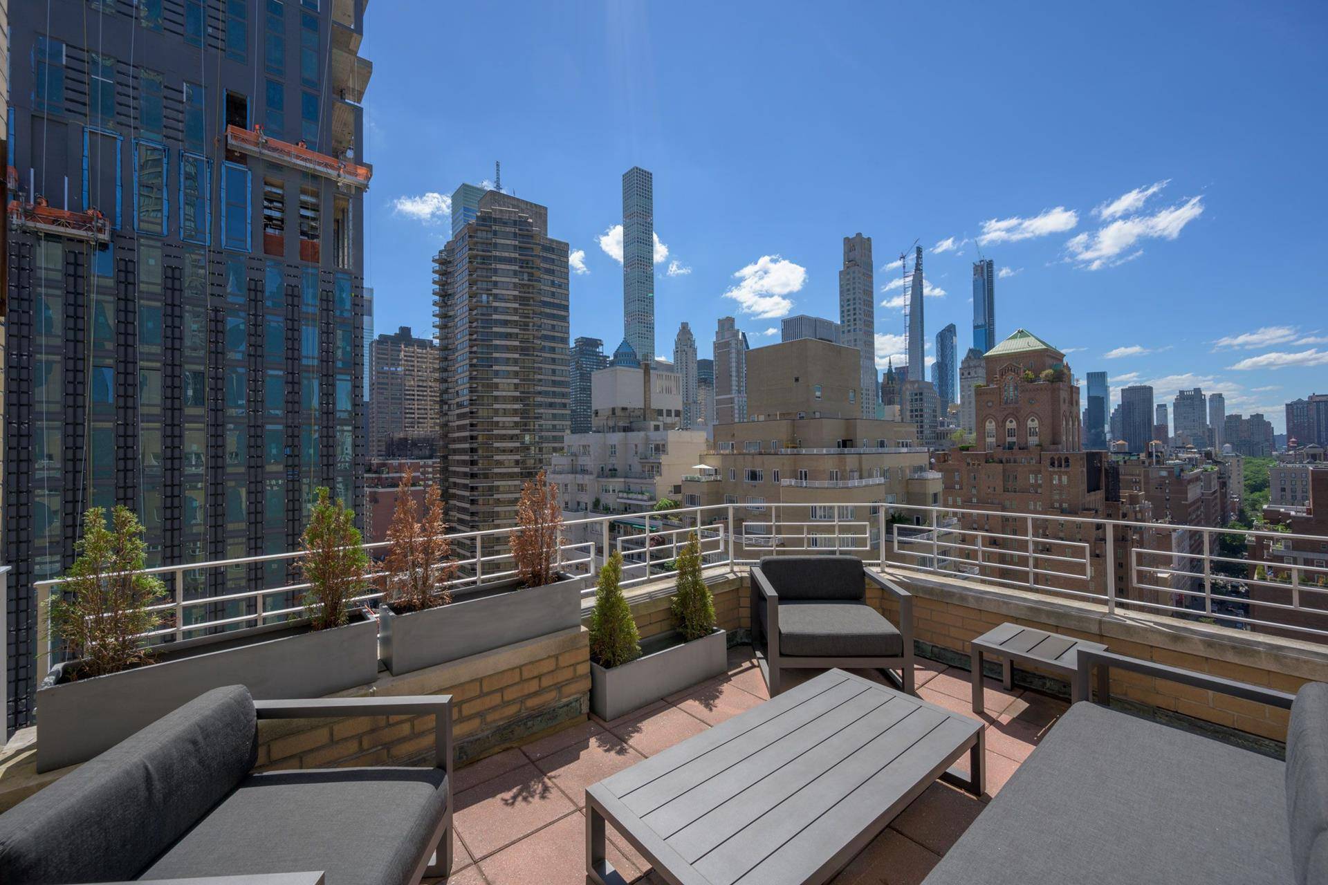 STUNNINGLY RENOVATED Penthouse 2 Beds, 2 Baths w 3 Beautiful Terraces with Open City Views, Tree Top Central Park amp ; East River Views with Endless Natural Light Throughout.