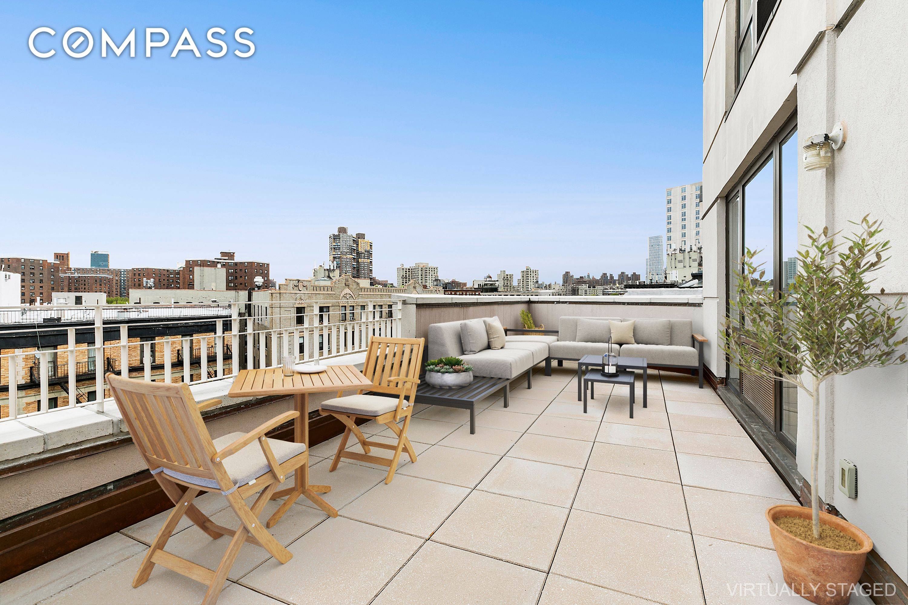 Unit 6A is a rare opportunity to rent a 2, 190 SF contemporary loft style 3 bedroom 2.