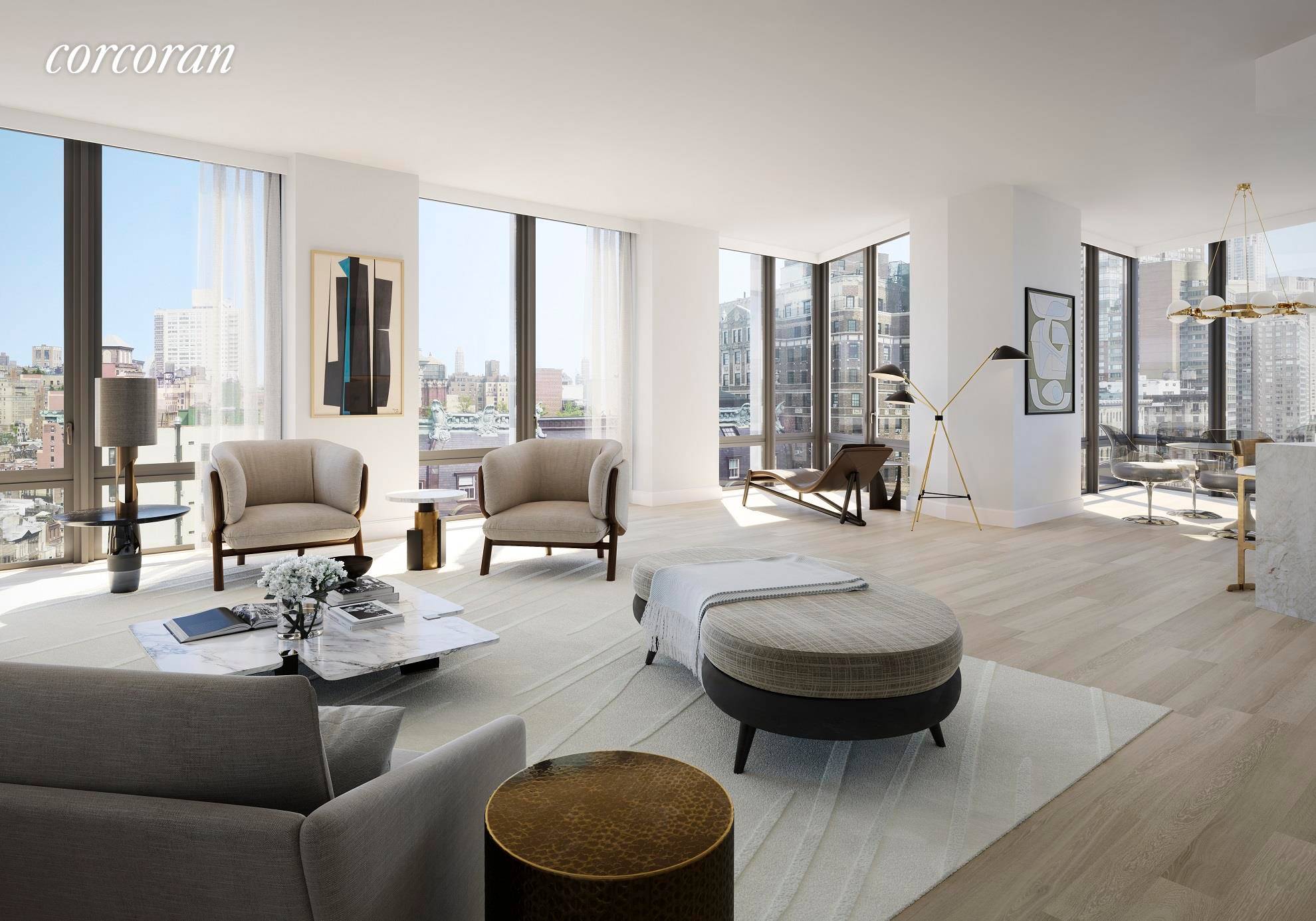 Four Bedroom with iconic Upper West Side and Central Park views !