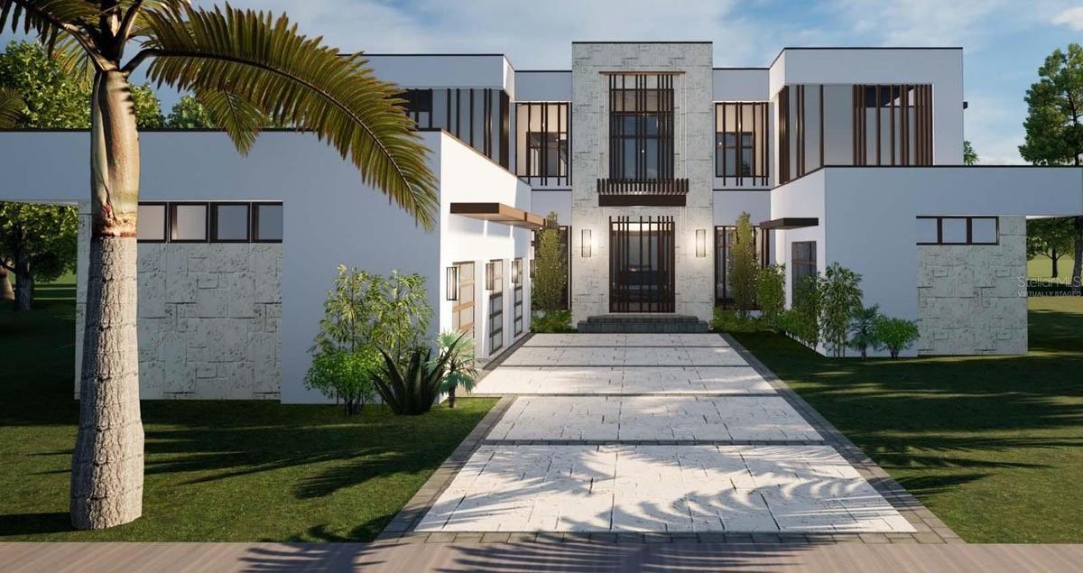Front Exterior Rendering - Virtually Staged