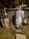 2 newer boilers on basement