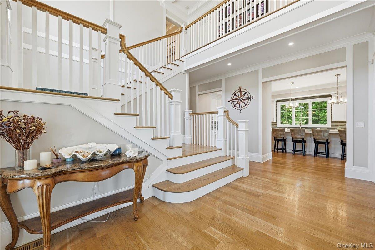 Elegant Entry Foyer And Staircase