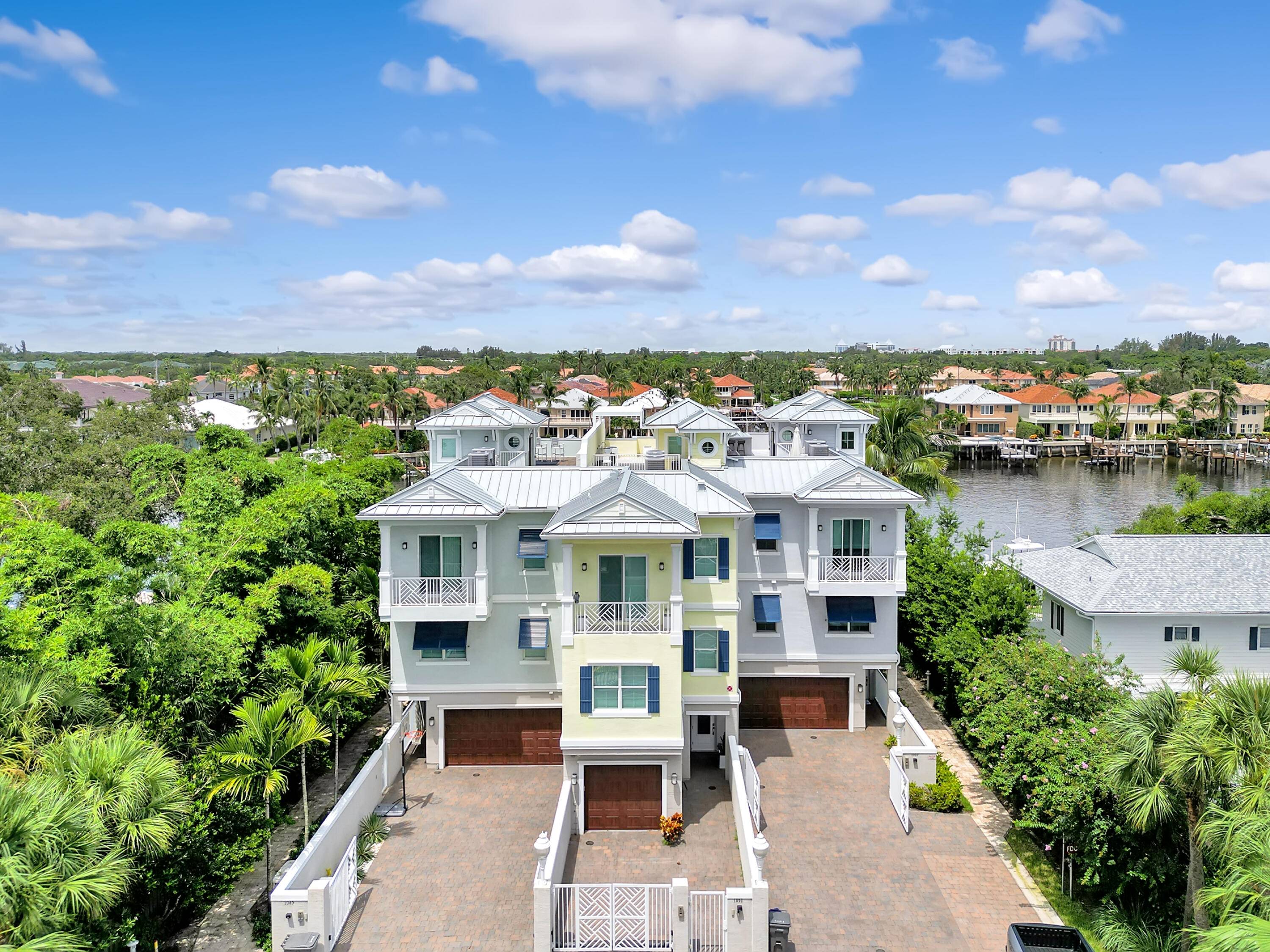 Nestled in the coveted waterfront of North Palm Beach, this luxurious 4 story condo, with a 25Klb Boat Lift, is more than just a home, it's a lifestyle.
