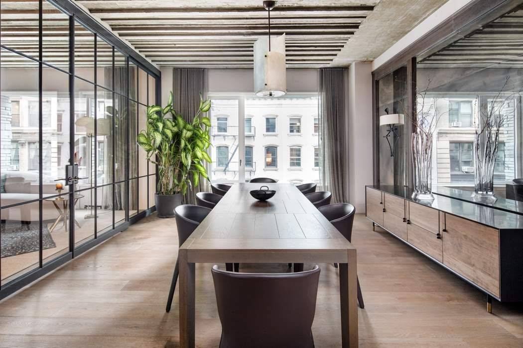 Rare opportunity to own a spectacular, turn key, one of a kind home in Tribeca.