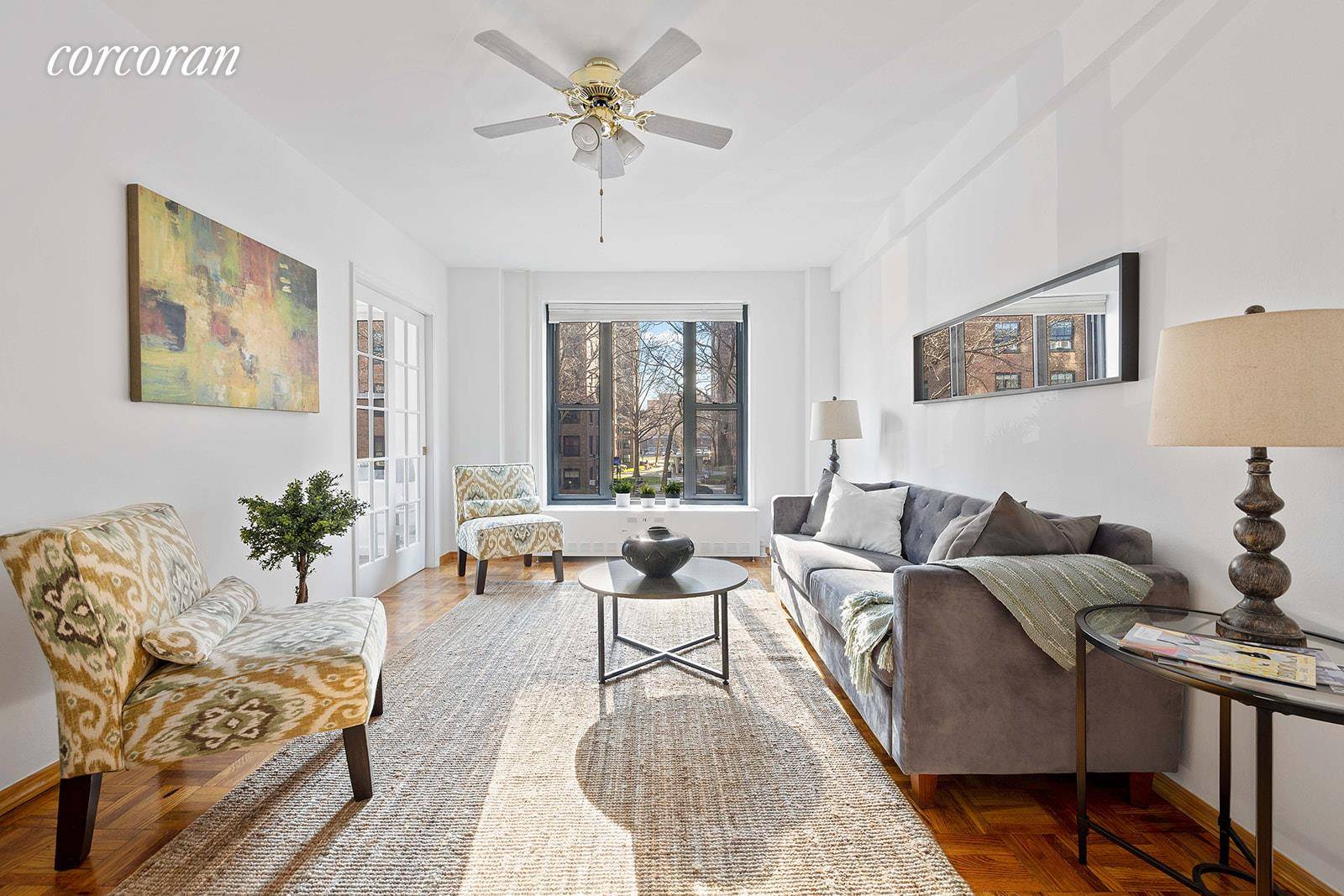 Lovely and Light ! 325 Clinton Ave, unit 2D, in the CLINTON COOPS is a spacious and well laid out, one and a half bedroom, with OVERSIZED windows offering light ...