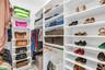 Primary closet