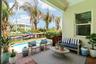 back patio/ virtually staged