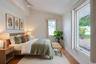 Fitst Floor Bedroom staged