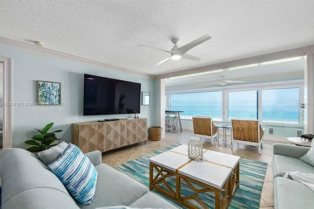The 2 bed 2 bath condo is fully furnished, has generous living space throughout, neutral calming palette and large Hurricane Impact Resistant windows with views of the Gulf of Mexico ...