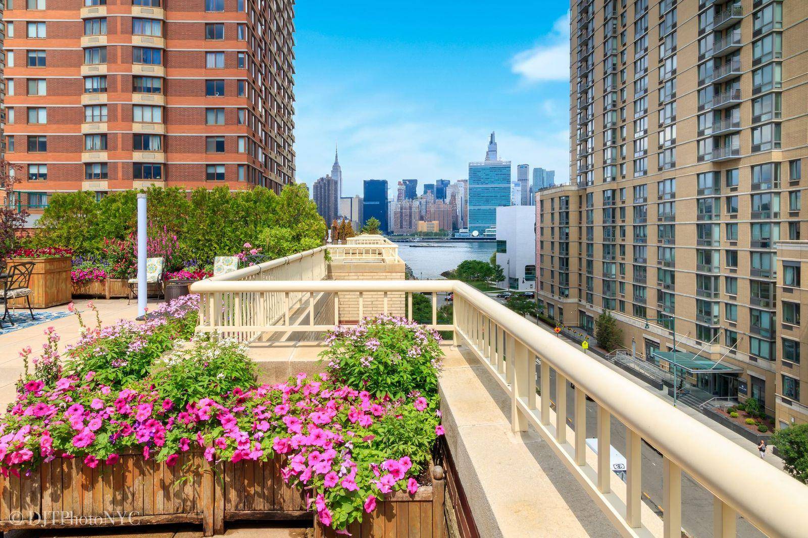 STUNNING DUPLEX 2BR 2BA PRIVATE TERRACE CITY amp ; RIVER VIEWSNYC living doesn't get much better than this, with your very own 1, 000 sq ft outdoor terrace offering supreme ...