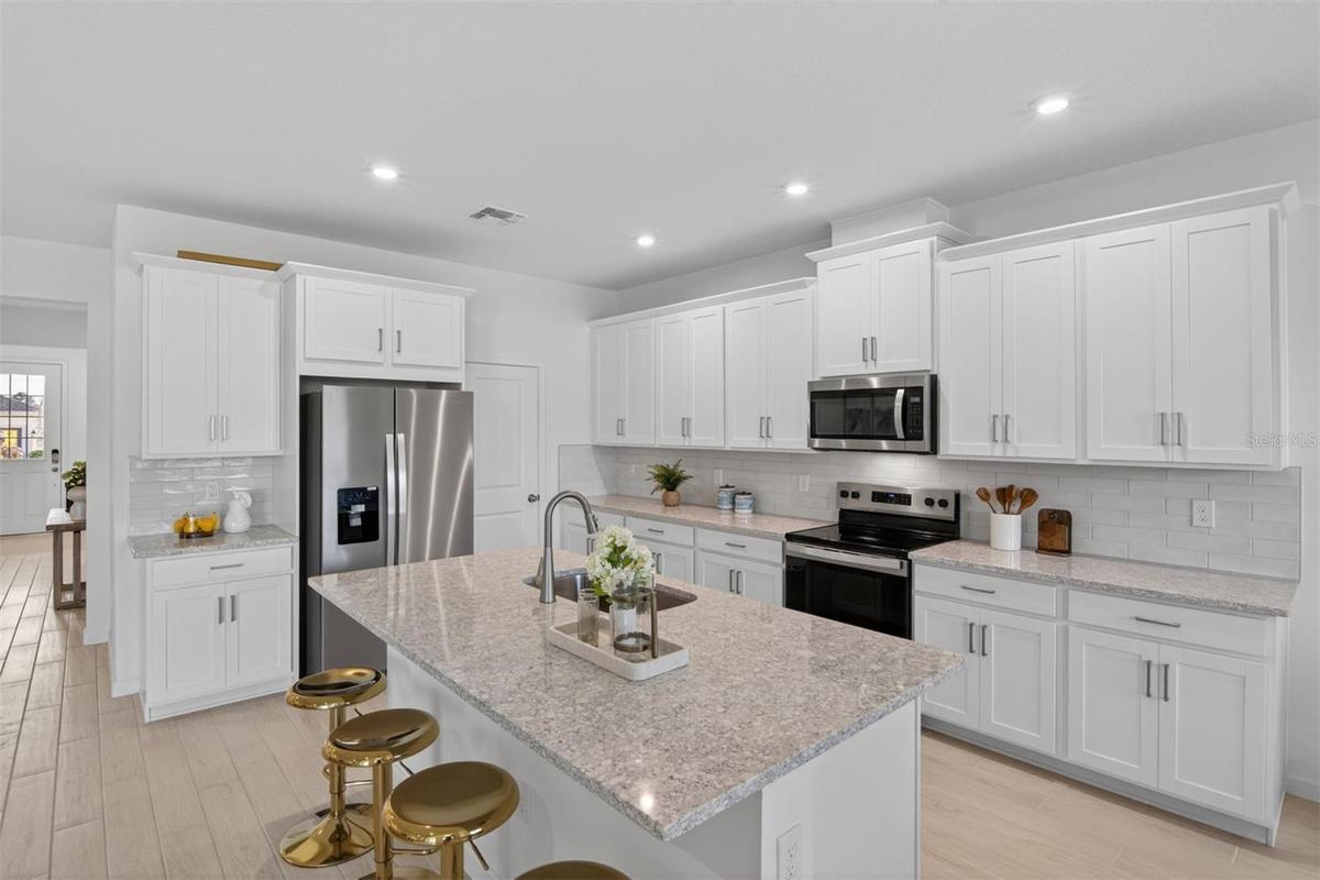 Waterbrooke Glacier Bay Model Kitchen