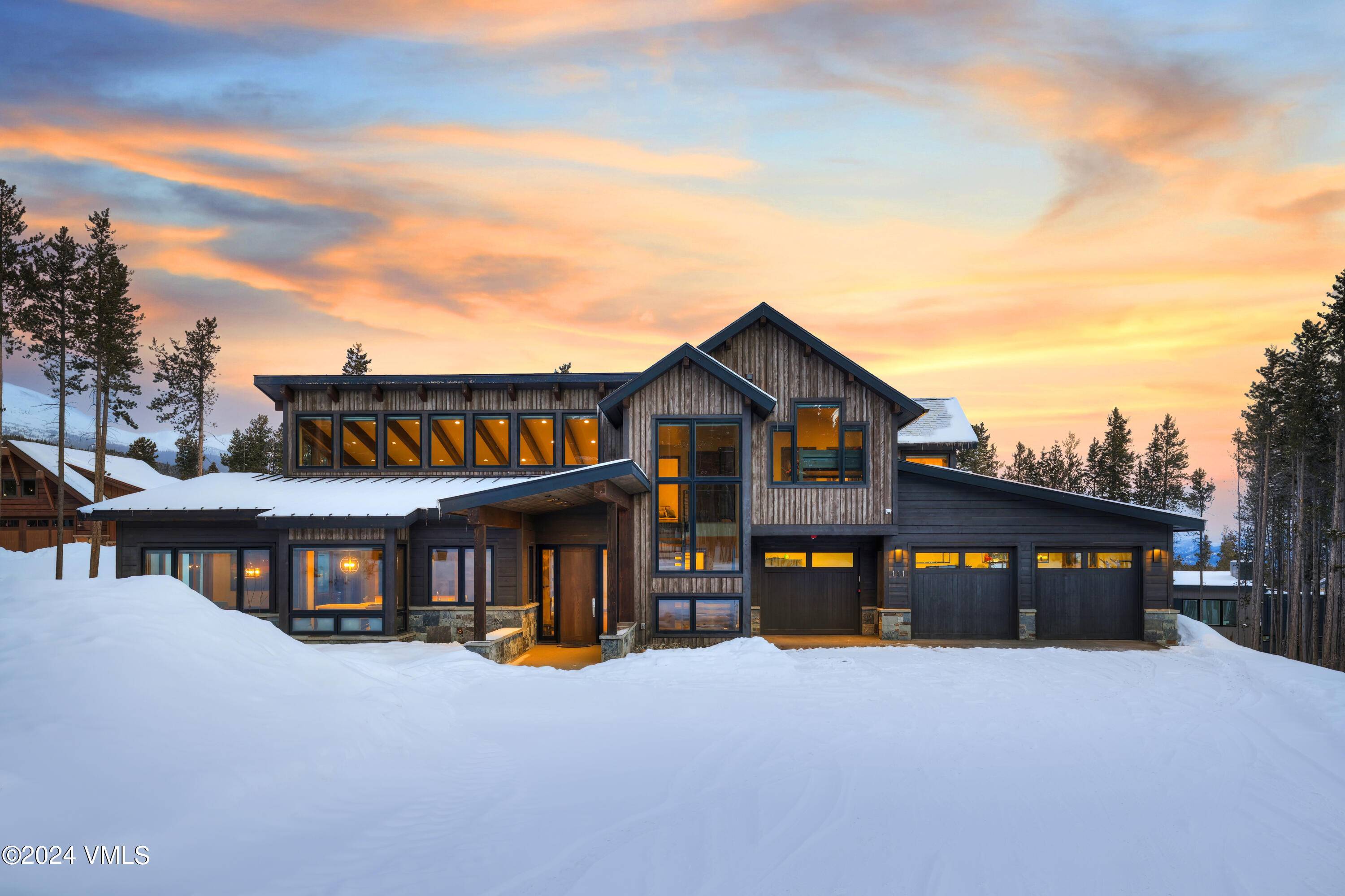 This gorgeous ski in home is one of the very few luxury homes in Breckenridge in the RESORT ZONE and with no transfer tax.