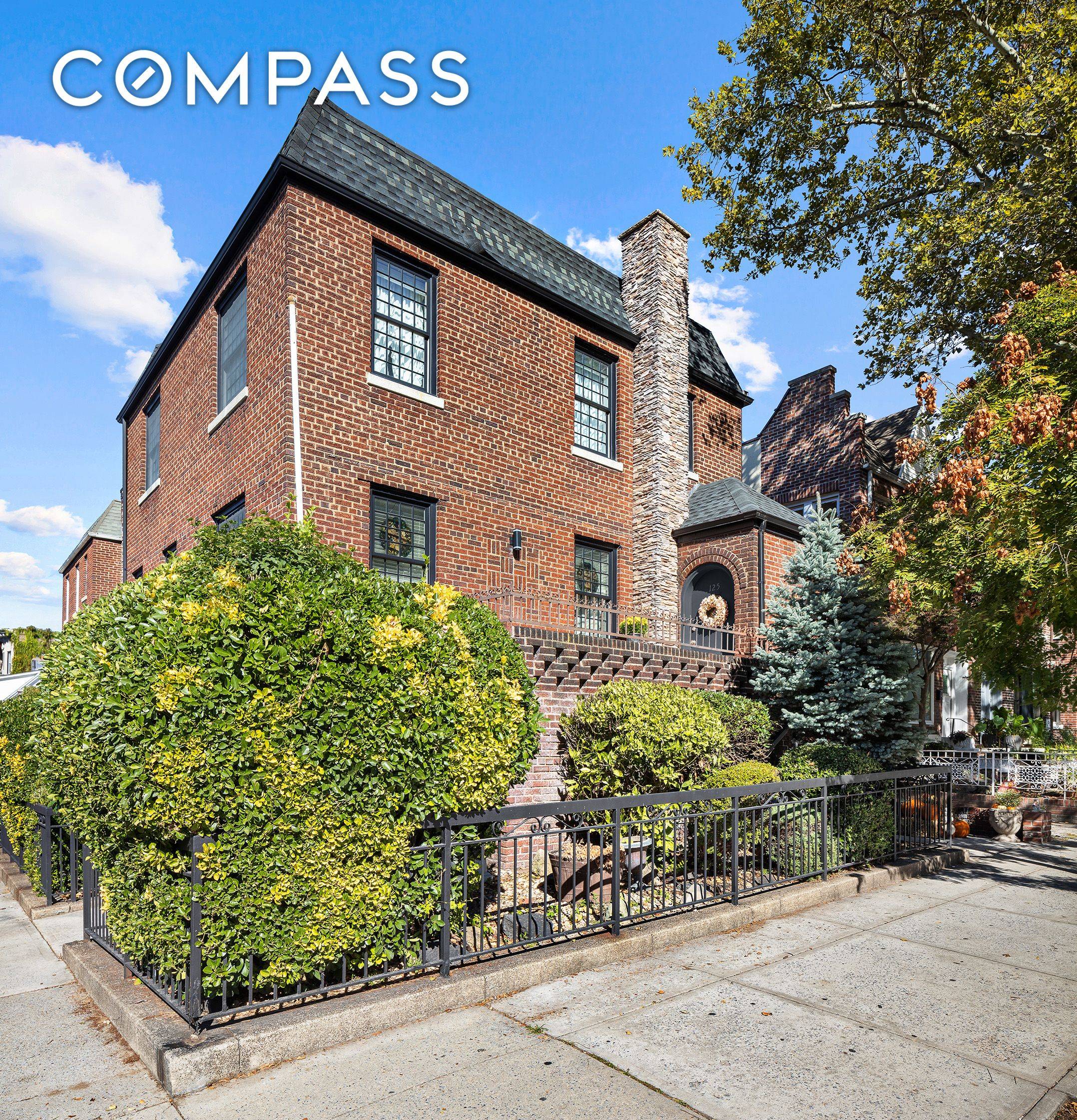 Fall in love with this super sunny two family home with THREE PARKING SPOTS in beautiful tree lined Bay Ridge.