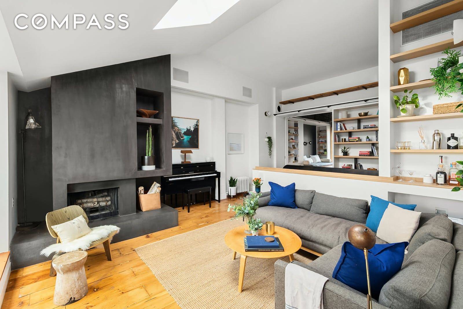 One of a kind, extraordinarily finished 2BR 1BA with private outdoor space in Brooklyn Heights now available !