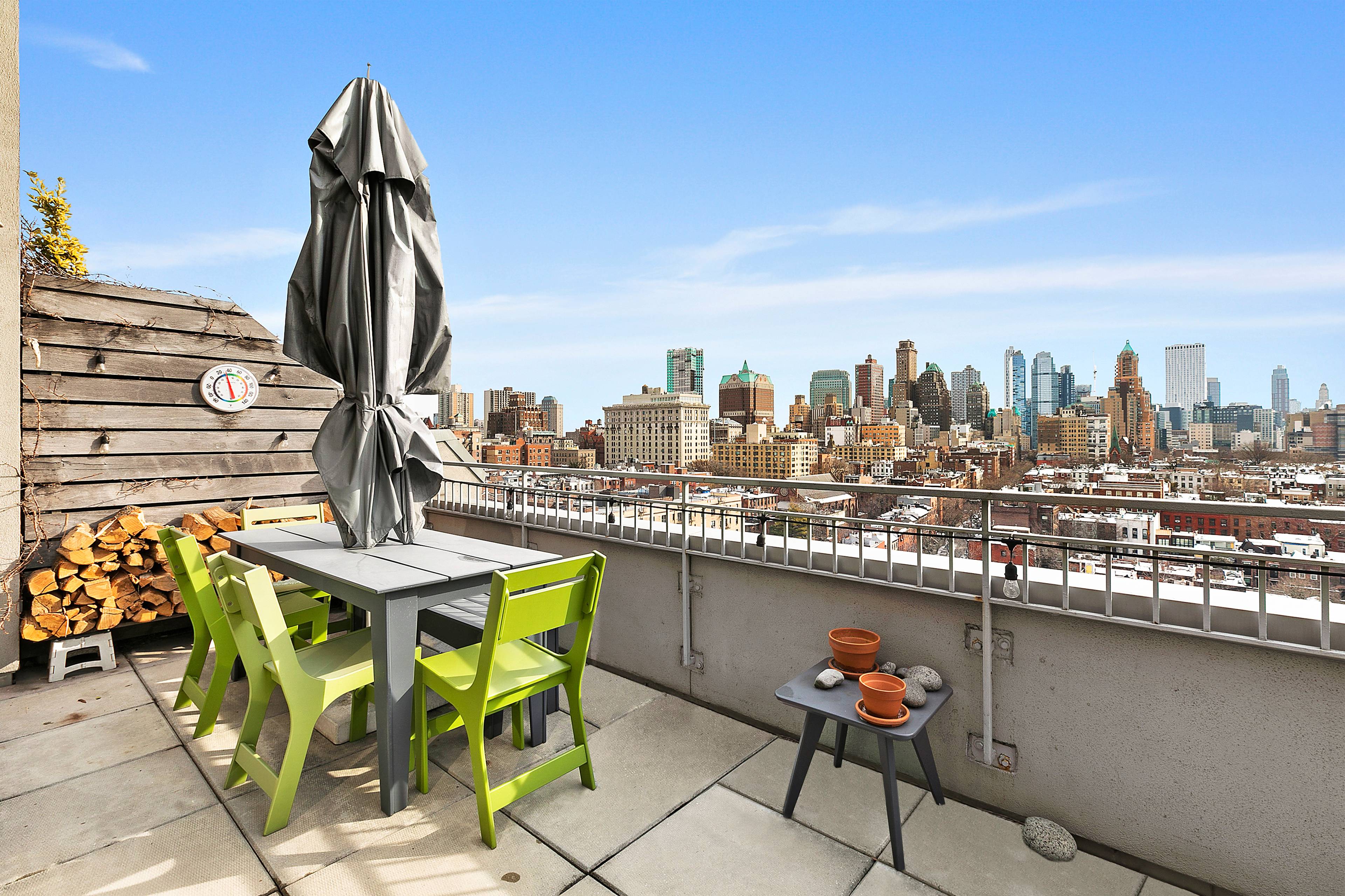 A rare opportunity to purchase one of the most unique and highly coveted penthouse homes at One Brooklyn Bridge Park.
