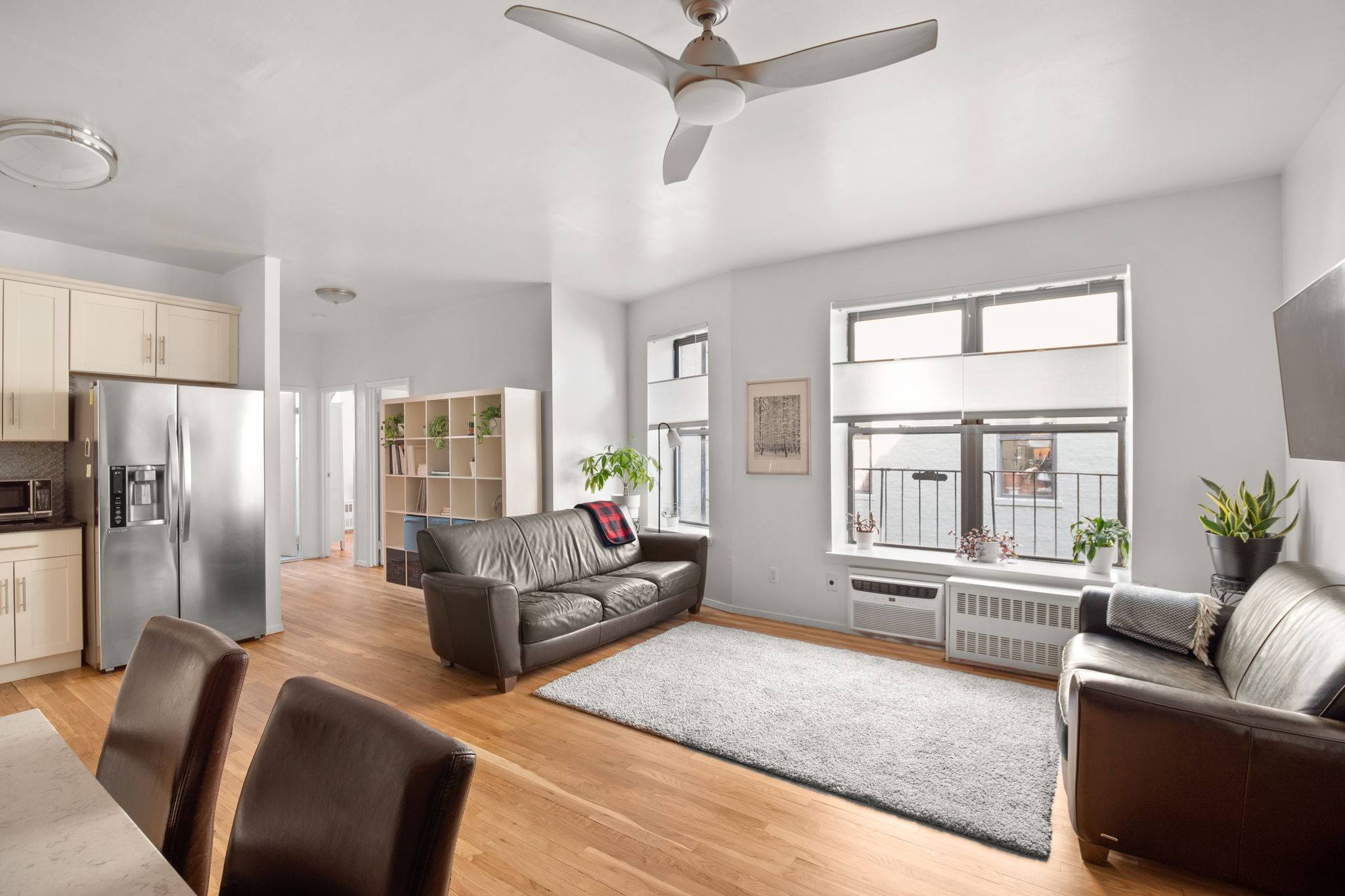 Located in the heart of Kensington, Brooklyn, this gorgeous and turnkey top floor three bedroom home checks all the boxes.