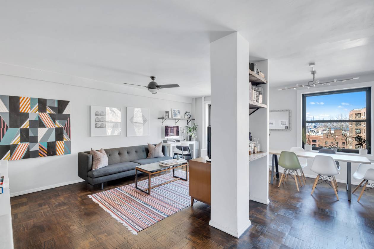 Beautifully renovated high floor unit in the Clinton Hill Coops.
