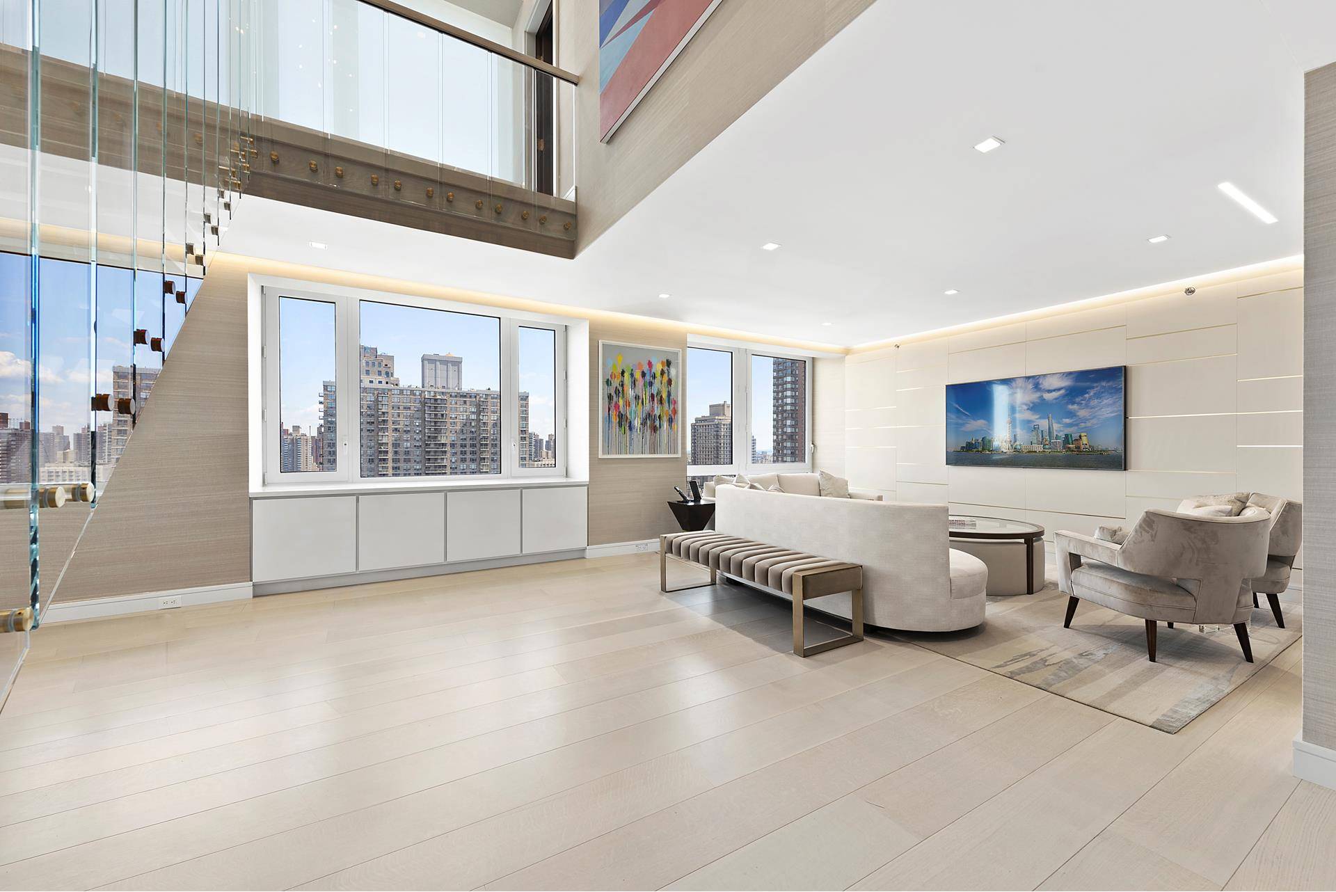 No expense has been spared in the meticulous gut renovation of this stunning duplex condominium.