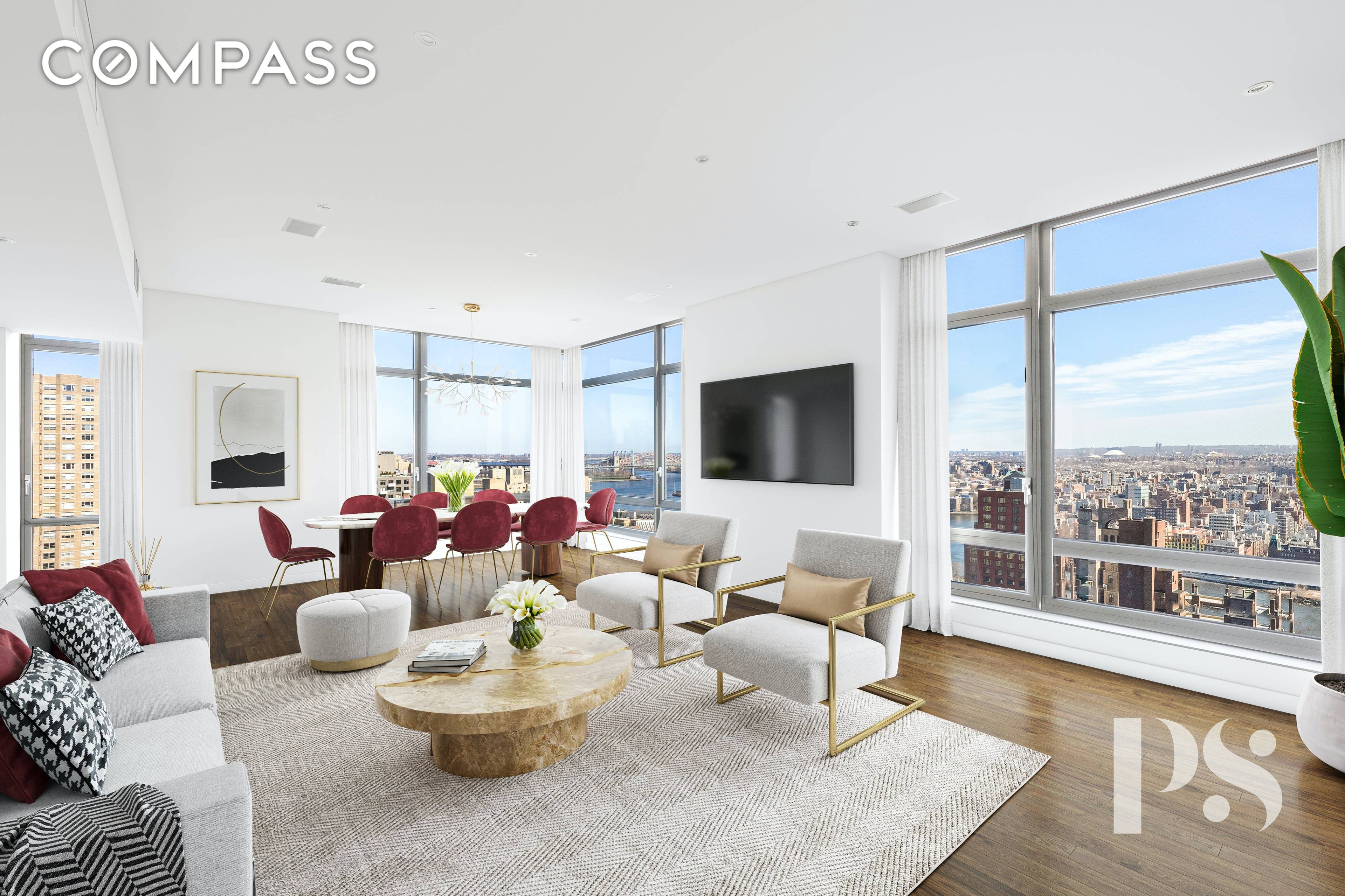 Looking for a home with unobstructed, triple exposure N, S, E prime views from every room, naturally sunbathed, expansive interior space, real functional combination layout, immense storage space, all en ...