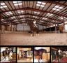 View of horse barn