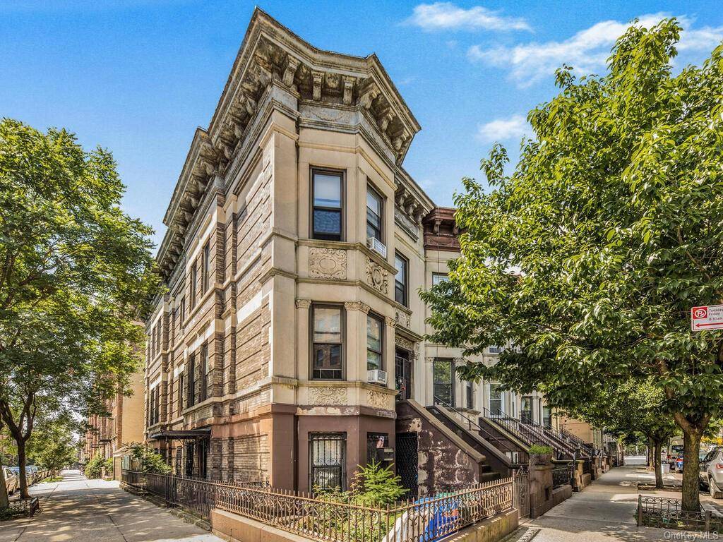 Welcome to this beautiful Lime Stone beauty filled with unique charm in Prospect Lefferts Gardens Flatbush.