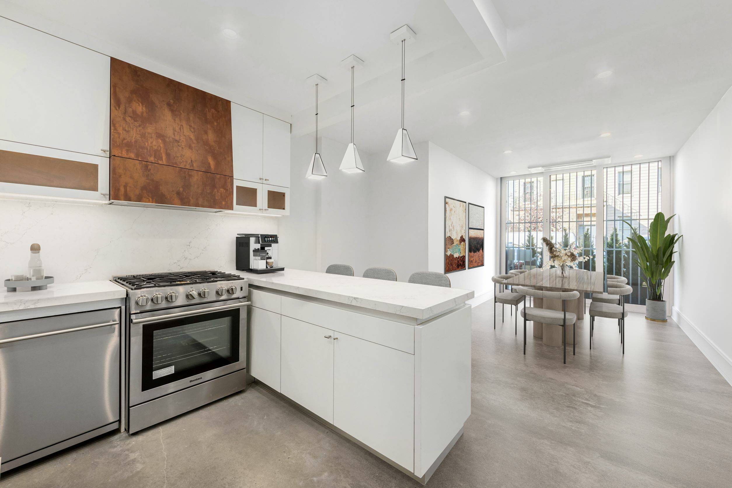 Introducing this brand new Bushwick duplex suffused with natural light, a chic 3 bedroom, 1.