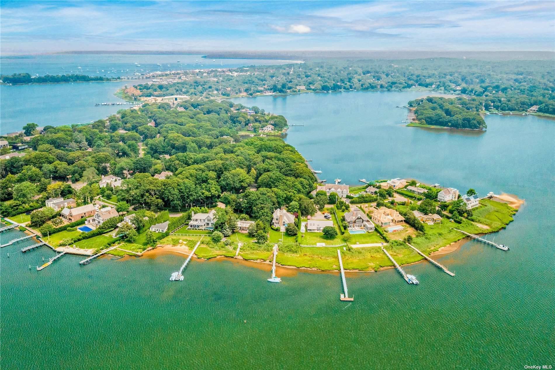 Located in Sag Harbor Village, this west facing property is quietly situated on Redwood's most desirable stretch, less than a mile to the heart of town.