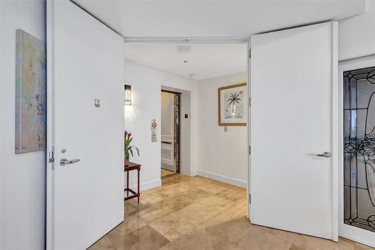 Walk directly into your home