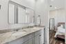 Jack and Jill Bathroom Double sinks