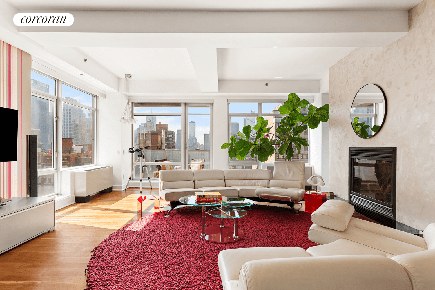 Welcome to the epitome of luxury living in the heart of Manhattan a breathtaking 3 bedroom Penthouse condo that redefines opulence and offers unparalleled panoramic views of the cityscape.