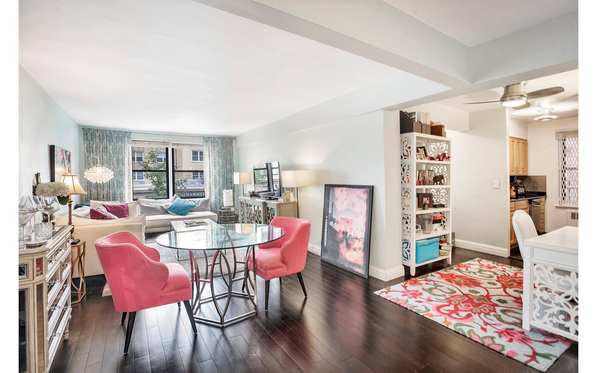 Extremely well priced corner 1 bedroom in the heart of the very desirable Greenwich Village.