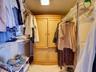 For her walk-in-closet