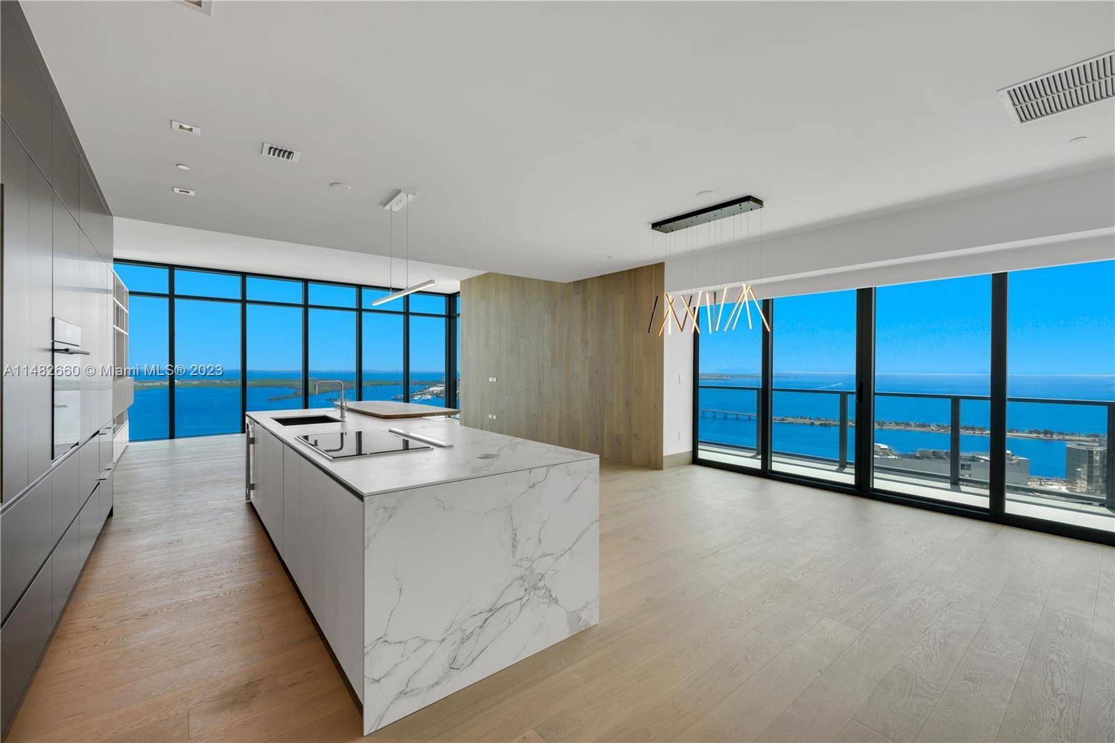 This is hands down the most stunning apartment on Brickell.