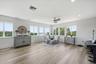 Large main living area with flex space