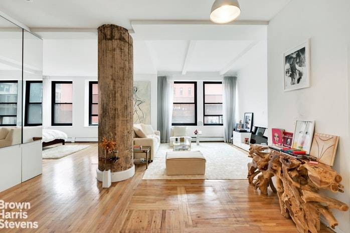 Situated in the nexus of Greenwich Village, NoHo and SoHo, this prewar loft Co operative is a rarely available serene and light filled sanctuary from the bustling city just outside ...