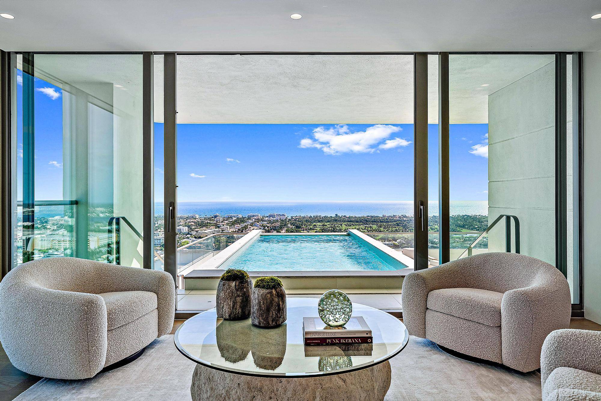 Sleek full floor Penthouse at one of the newest luxury waterfront buildings, La Clara.