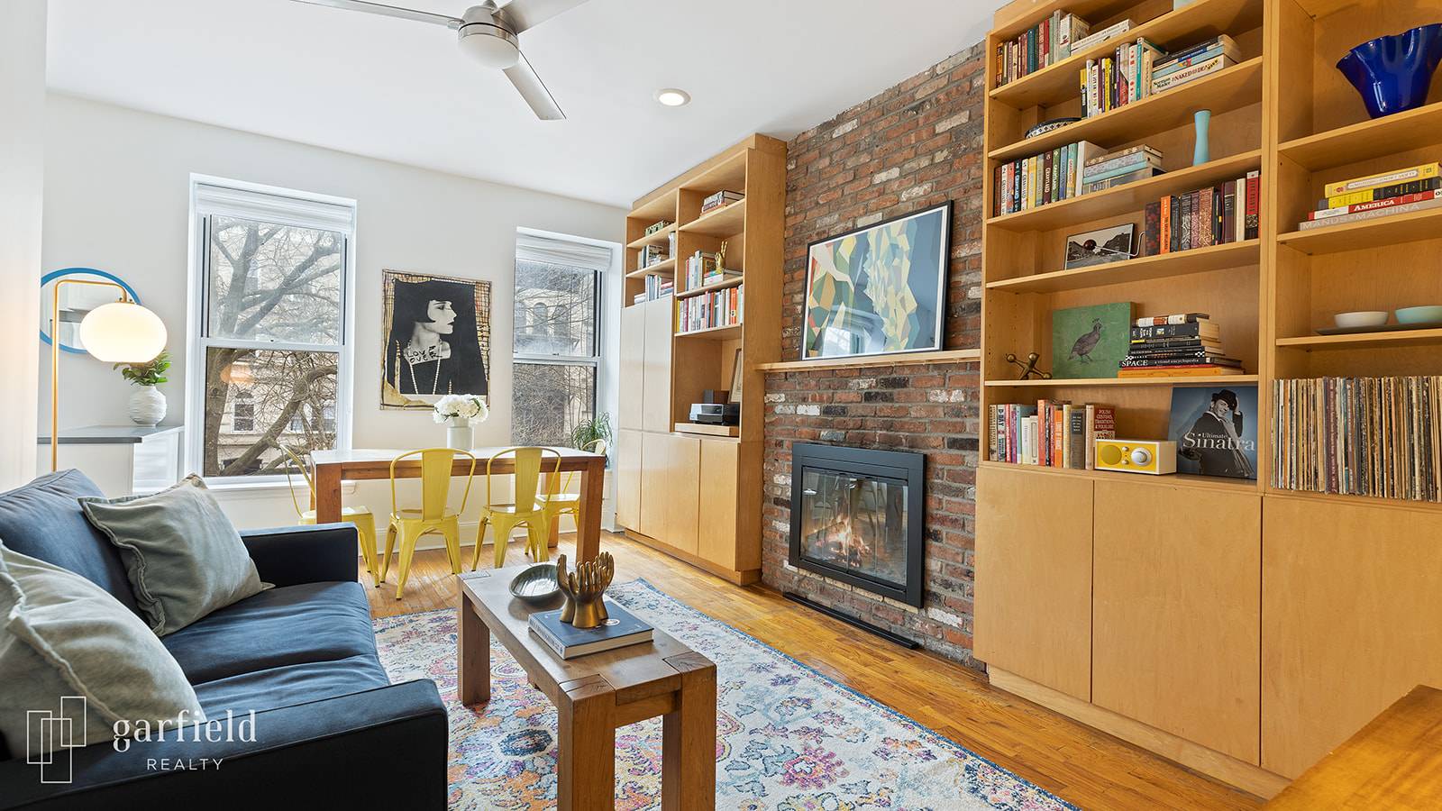 Occupying the entire second floor of a boutique 4 unit brownstone on premier 3rd Street in the heart of Park Slope, this renovated 2BR home is kissed with natural sunlight ...