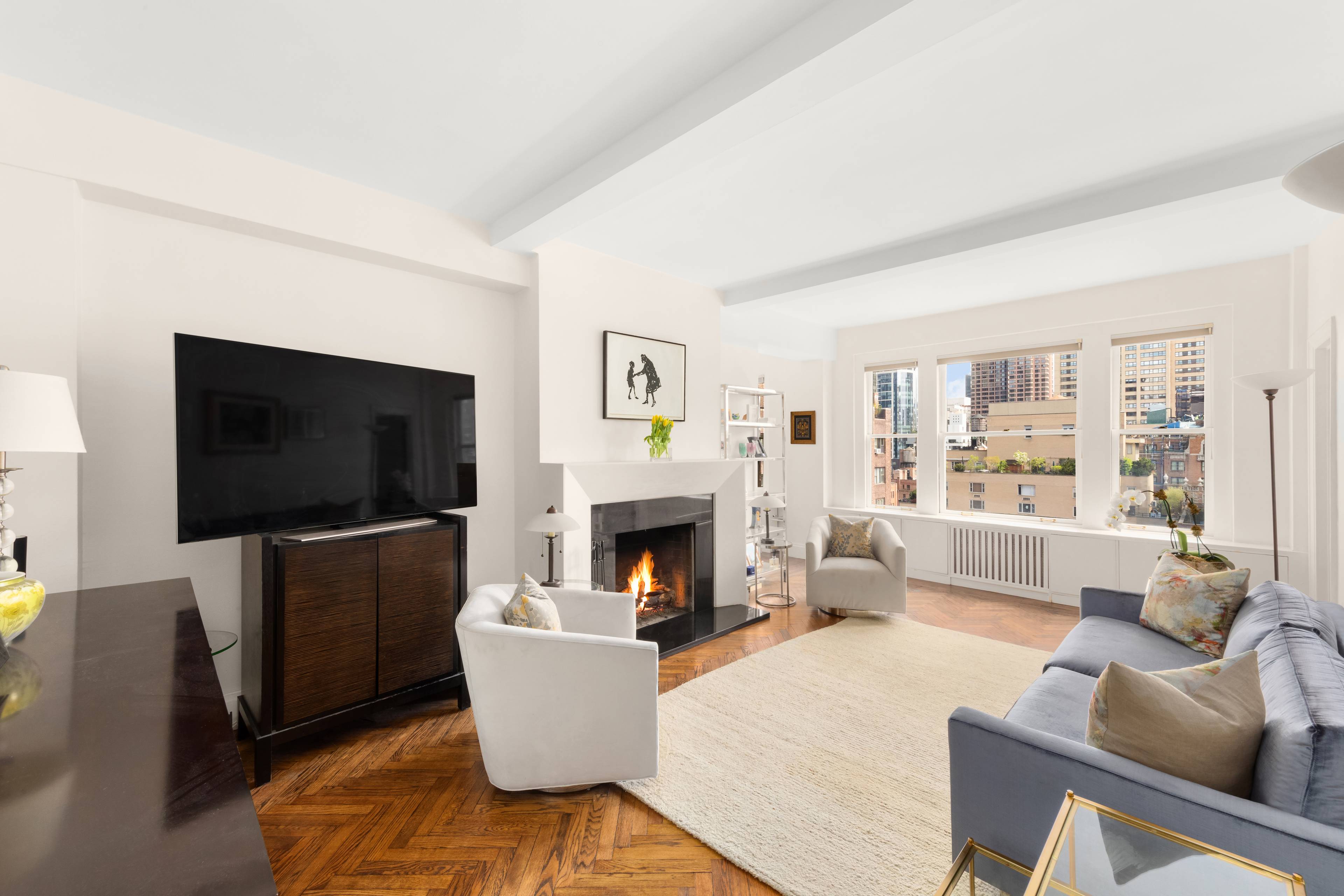 A captivating and timeless home with all of the historic charm of a pre war building on iconic Park Avenue, with a bonus large private storage unit.