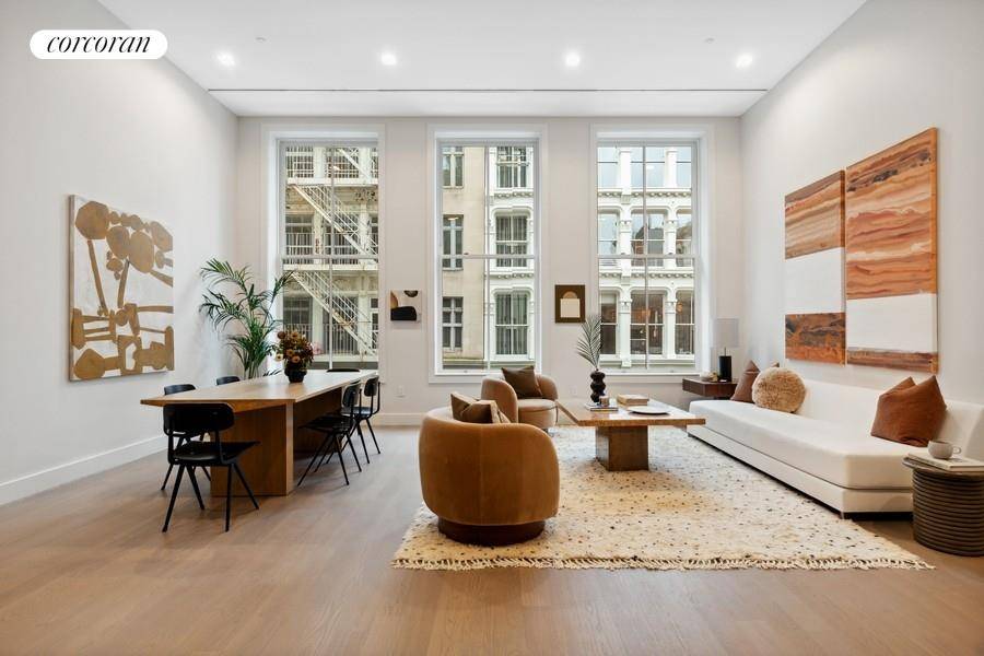 Consisting of 5 lofts, 74 Grand is a rare opportunity to live glamorously in central Soho.