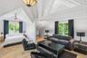 Guest suite on second floor of barn
