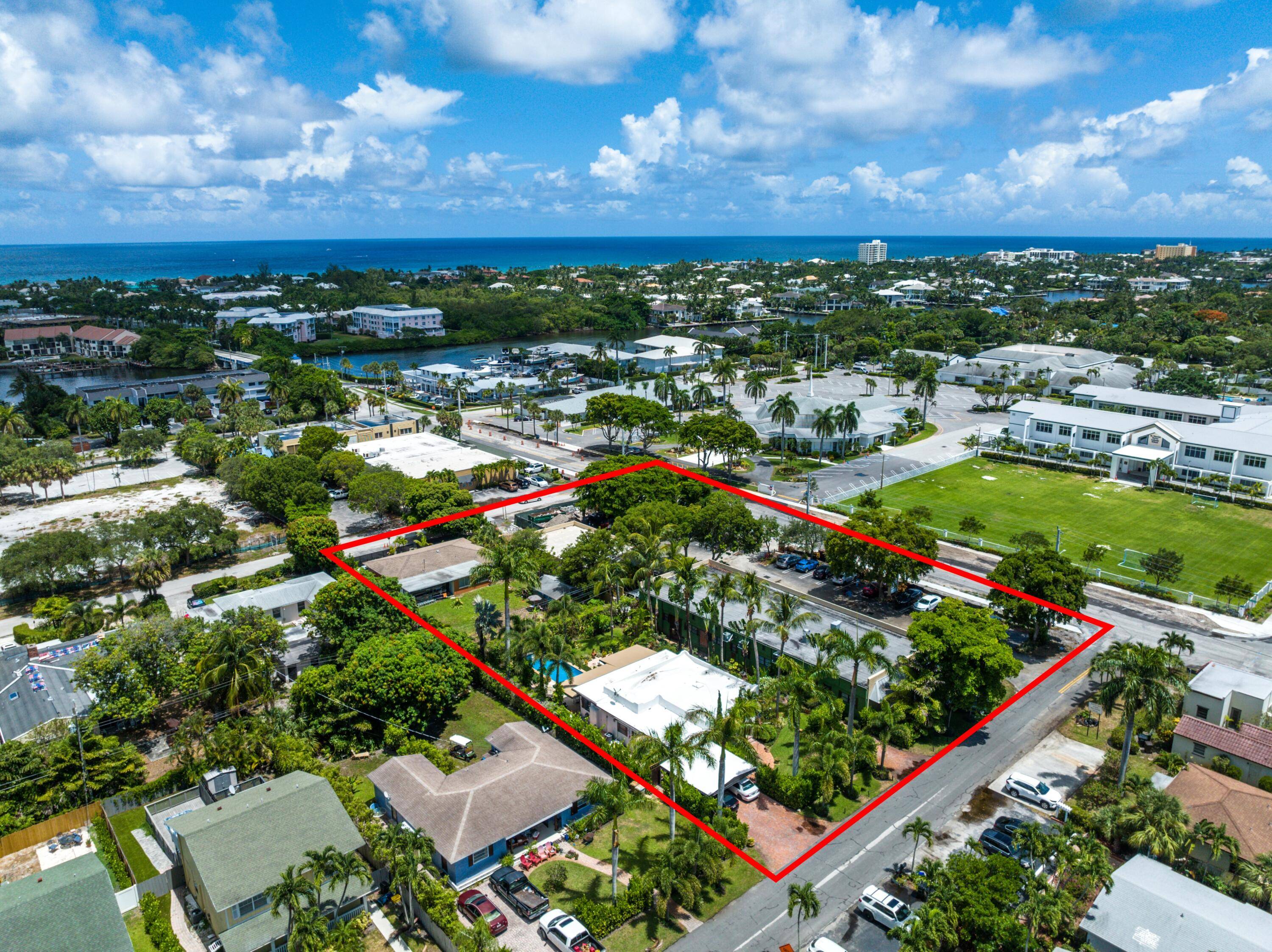 THIS PIECE OF LAND IS IN THE HEART OF DELRAY BEACH FLORIDA.