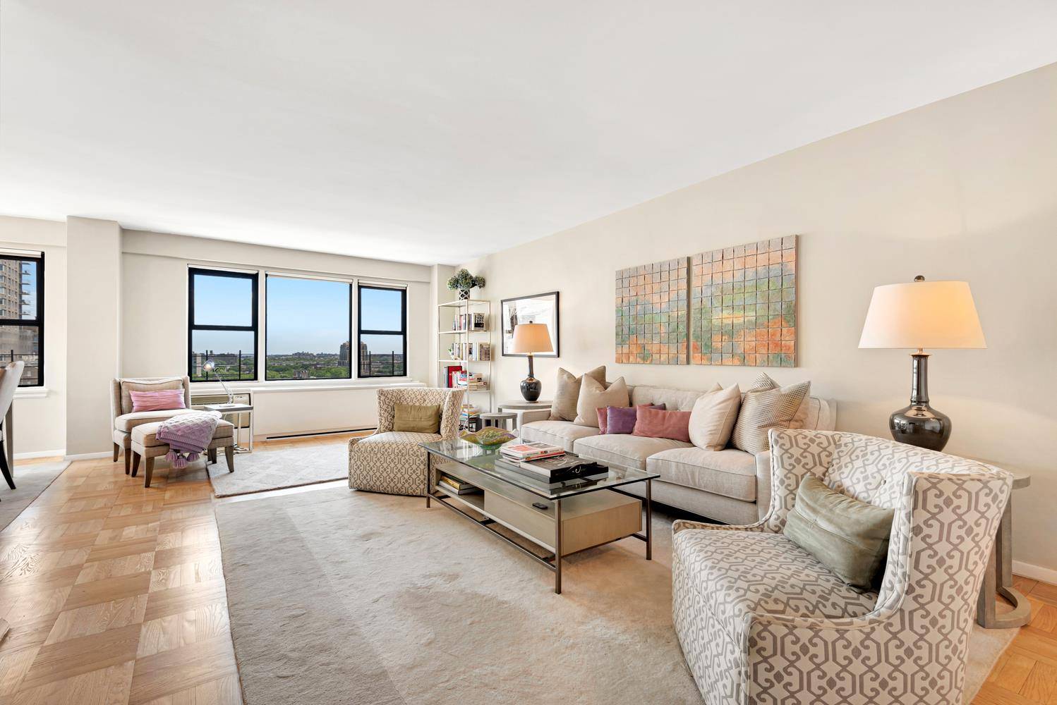 Welcome home to this large, corner 2 bedroom apartment with views of the East River.