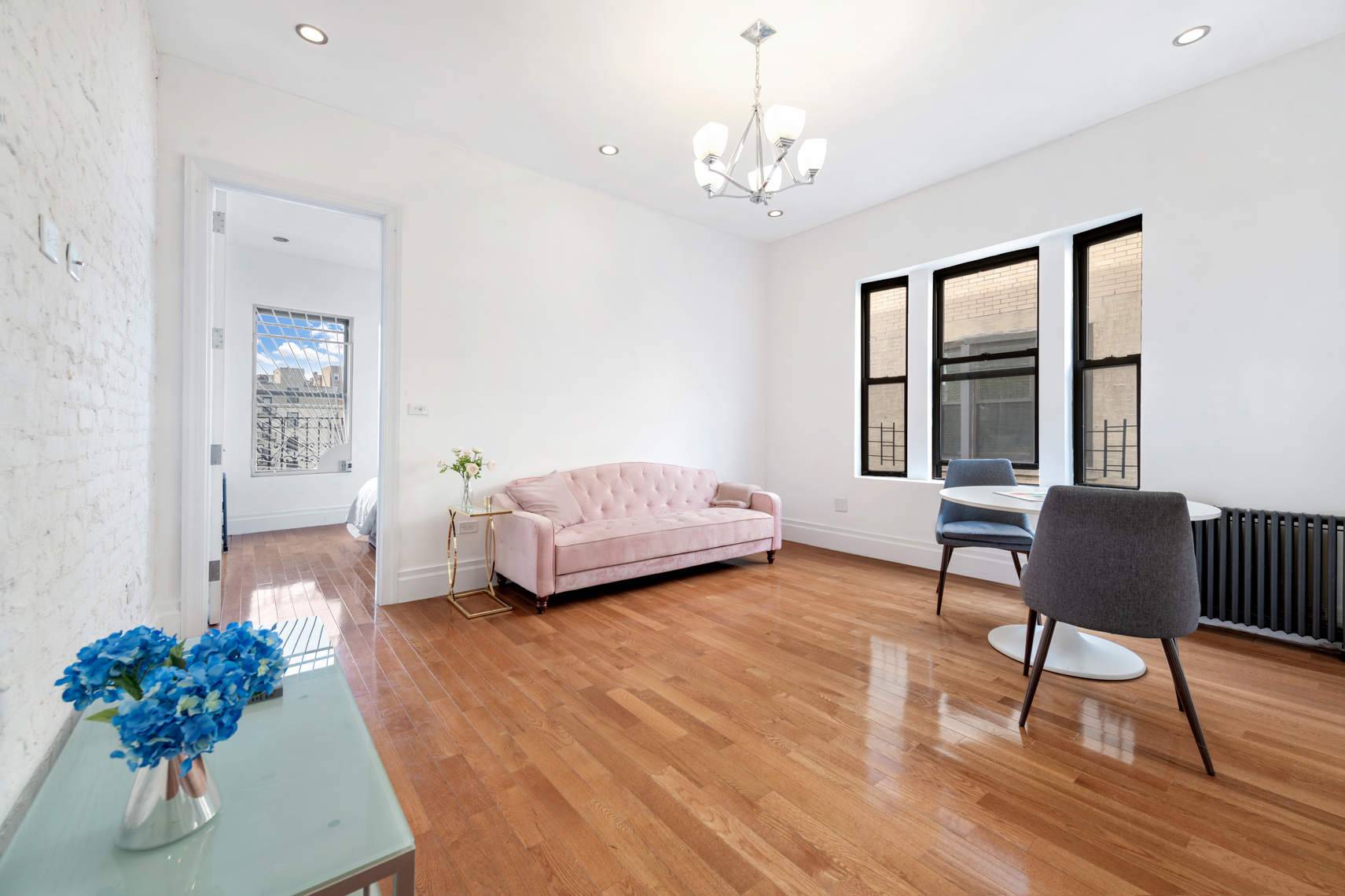 New Price... Dripping with charm and drenched with natural light, your quintessential home in Upper Manhattan awaits you in The Belford.