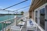 Virtually staged upper level deck