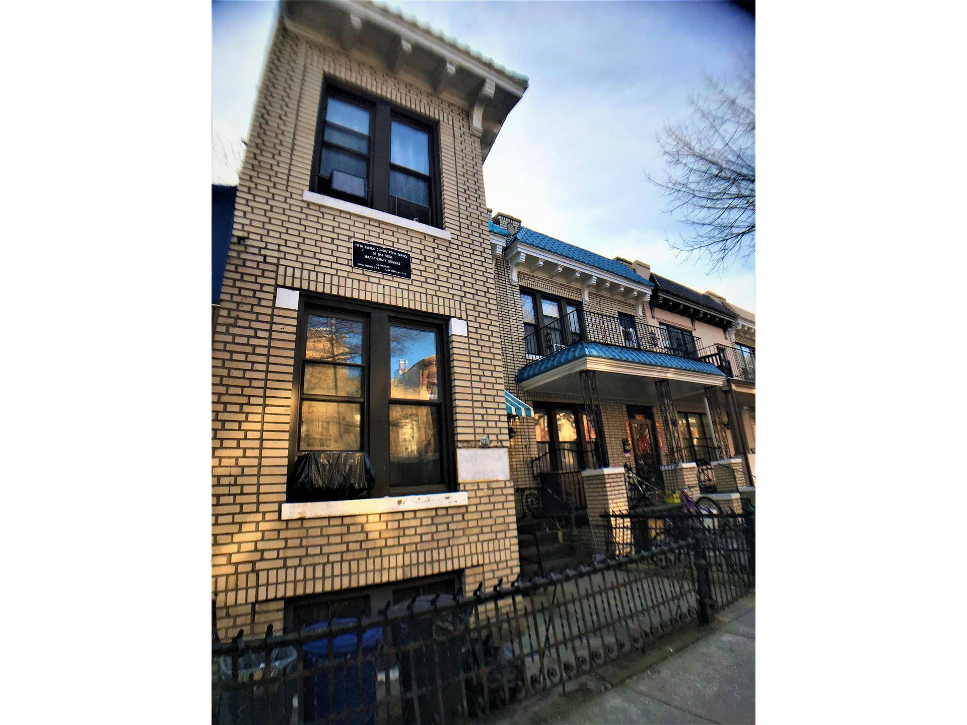 Big and beautiful, all brick, multi family building with flexible zoning, just hitting the market in Bay Ridge !