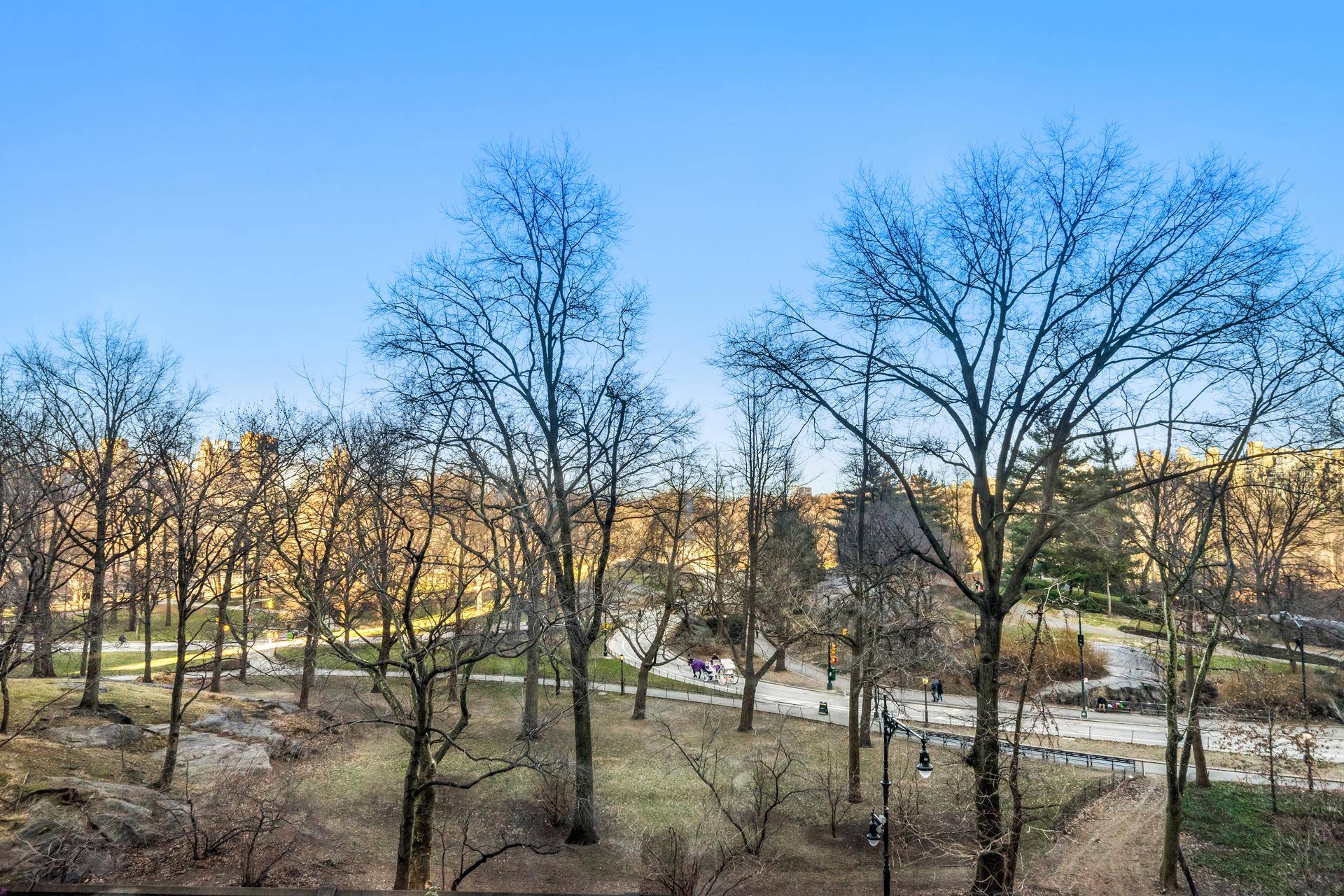 Breathtaking Central Park views from your master bedroom, living room and bathroom.