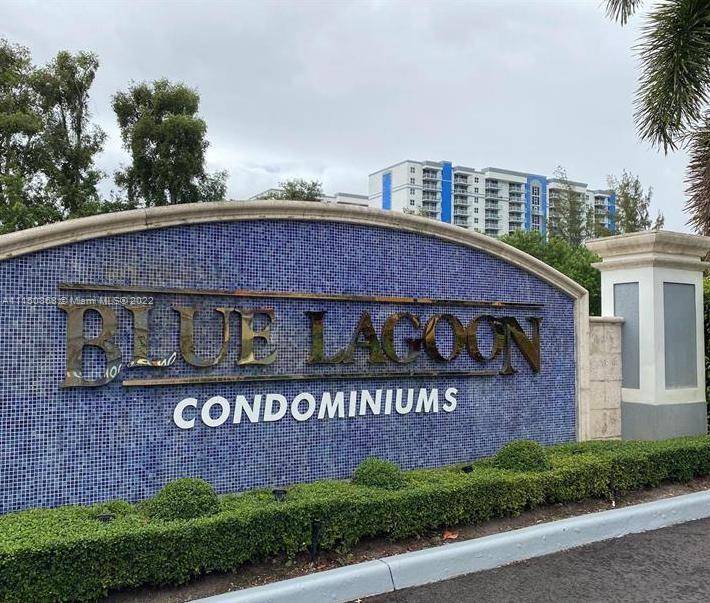 Amazing CONDO ! ! ! ! 2 bedroom 1 bath Condo situated in the beautiful private community of Blue Lagoon Condo, Private balcony over looking the lagoon, Covered Parking structure ...